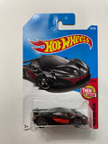 Hot Wheels 1/64 McLaren P1 Black - Damaged Card