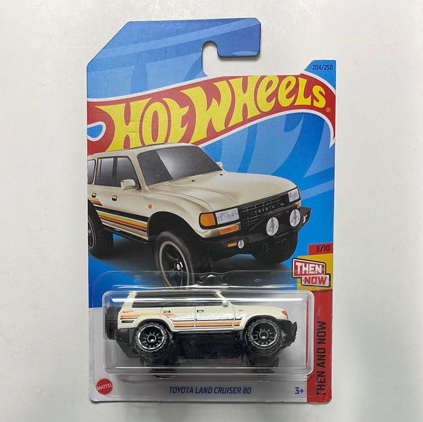 Hot Wheels 1/64 Toyota Land Cruiser 80 White