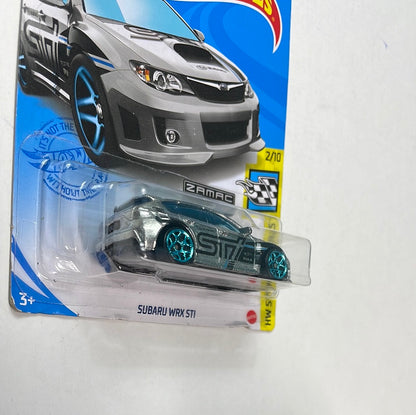 Hot Wheels 1/64 Zamac Subaru WRX STI - Damaged Card