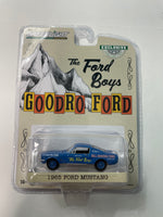 Greenlight 1/64 Hobby Exclusive Goodro Ford 1965 Ford Mustang Blue