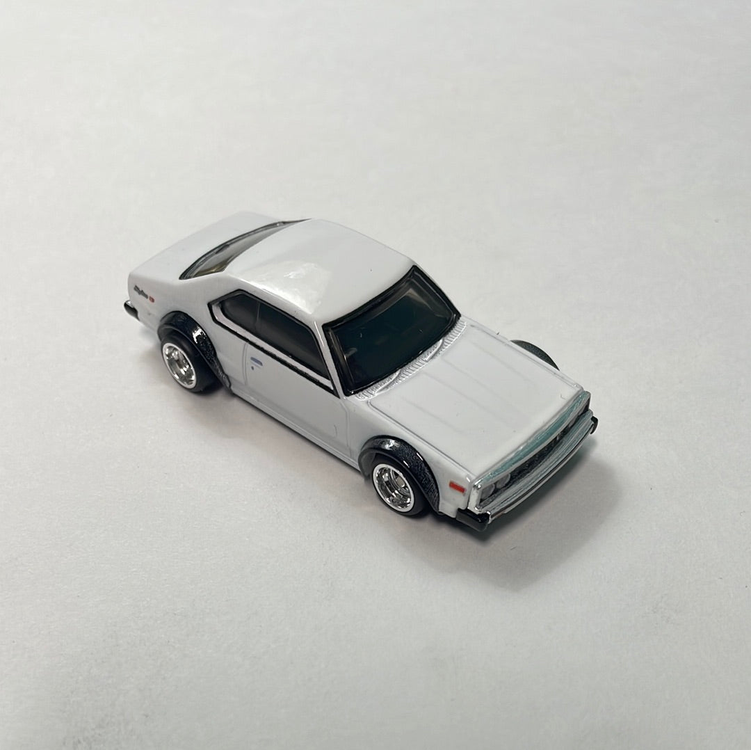 *Loose* Hot Wheels 1/64 Premium Car Culture Box Set Nissan Skyline C210 White