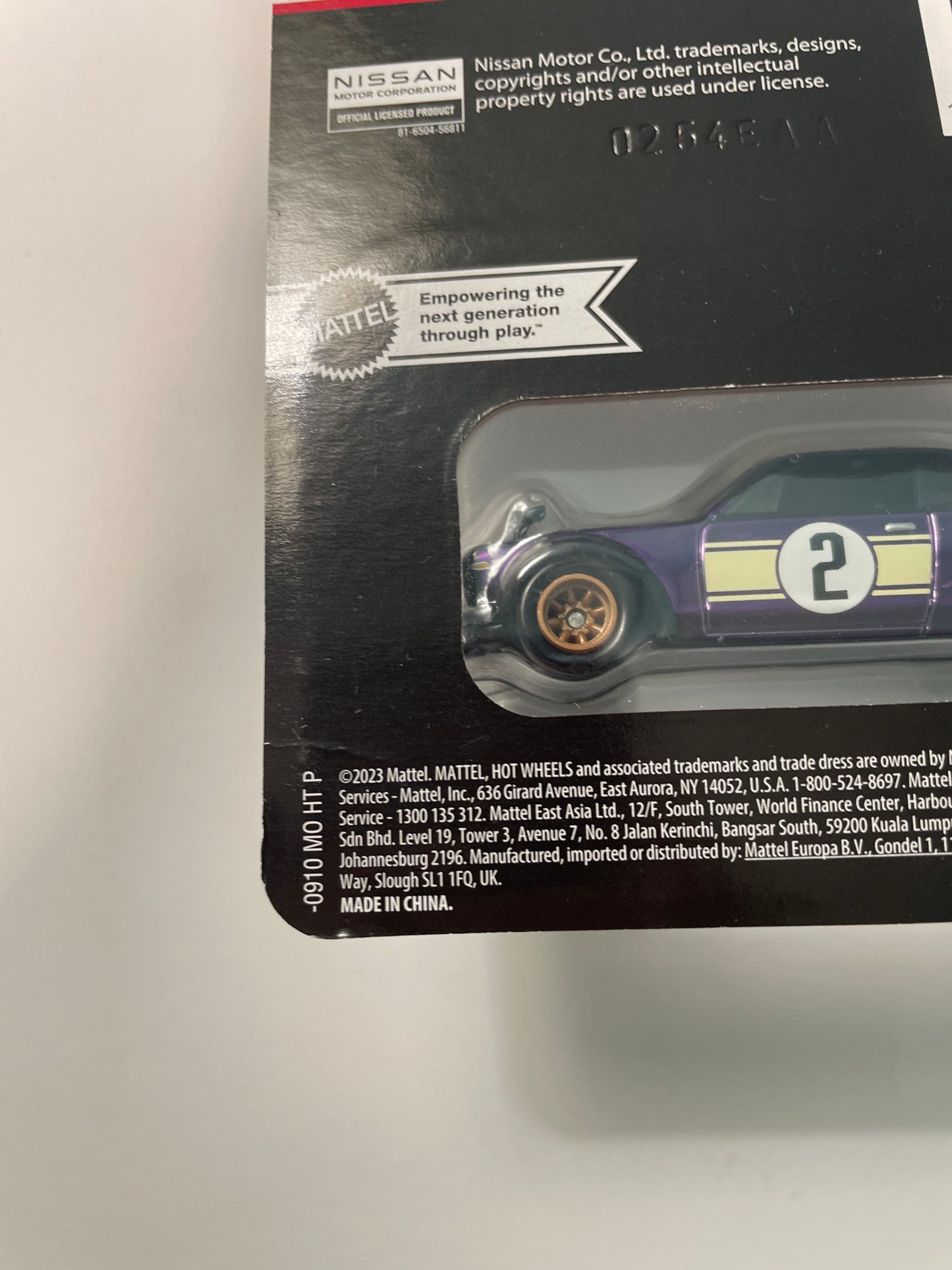 Hot Wheels 1/64 RLC 1972 Nissan Skyline HT 2000GT-R Purple -Damaged Card