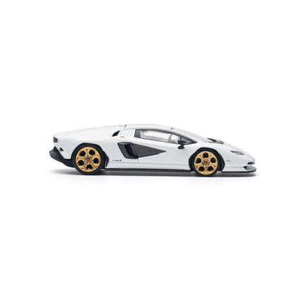 Pop Race 1/64 Lamborghini Countach LPI 800-4 White