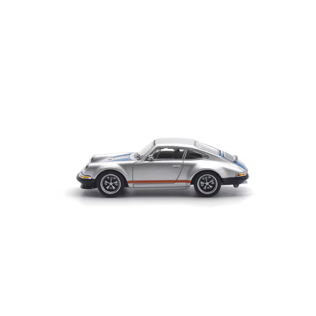 Pop Race 1/64 Porsche Singer 964 Silver - PR64-0188