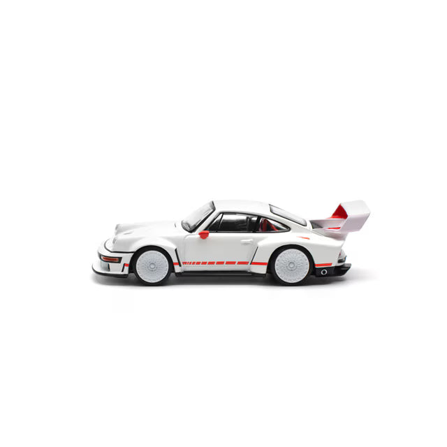Pop Race 1/64 Porsche Singer DLS Turbo White - Pr64-0226