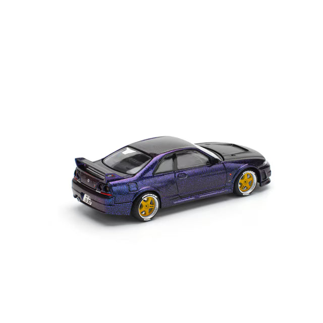 Pop Race 1/64 Nissan Skyline GT-R R33 Midnight Purple - PR64-0256