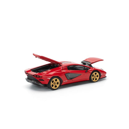 Pop Race 1/64 LAMBORGHINI COUNTACH LPI 800-4 Red - PR64-0259 - Damaged Box