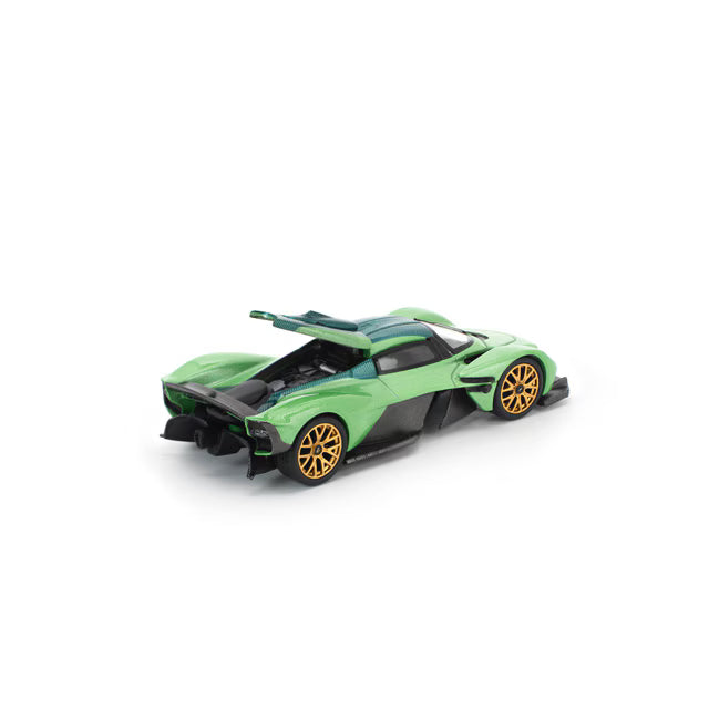 Pop Race 1/64 Aston Martin Valkyrie Iridescent Emerald Green - PR64-0269