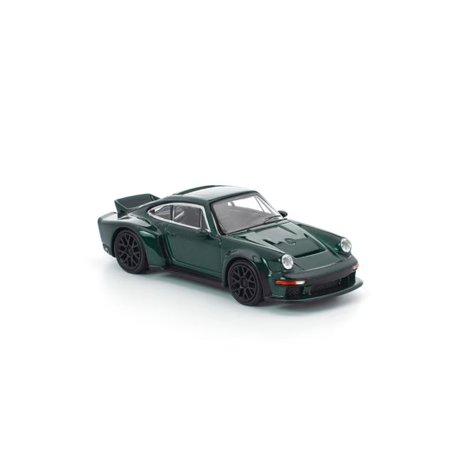 Pop Race 1/64 Singer DLS Porsche Turbo Green - PR64-0326