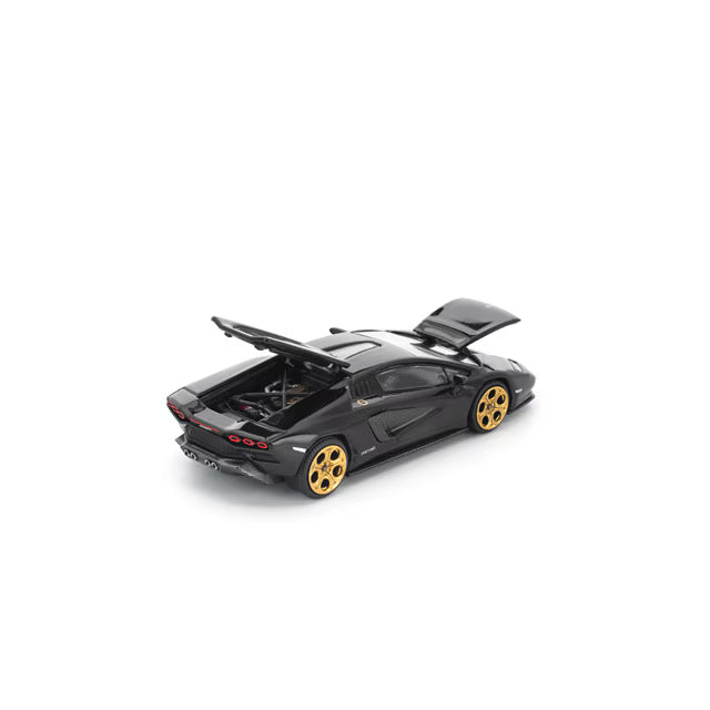 Pop Race 1/64 Lamborghini Countach LPI 800-4 Deep Black - PR64-0341