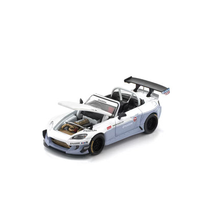 Pop Race 1/64 Pandem Honda S2000 White - Pr64-0300