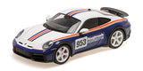 Minichamps 1/18 Porsche 911 Dakar 2022 Roughroads Blue & White