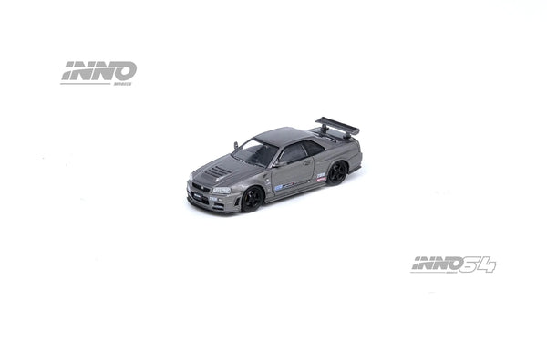 Inno64 1/64 Nissan Skyline GT-R (R34) Clubman Race SPEC Grey