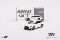 Mini GT 1/64 Audi ABT RS6-R Glacier White Metallic