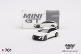 Mini GT 1/64 Audi ABT RS6-R Glacier White Metallic