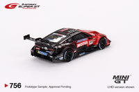 Mini GT 1/64 Autobacs Super GT Nissan Z GT500 #23 "MOTUL AUTECH Z" NISMO 2023 SUPER GT SERIES Black & Red