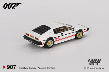 Mini GT 1/64 Lotus Esprit Turbo White "For Your Eyes Only" White - MGT00907-007E