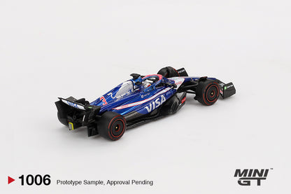 Mini GT 1/64 RB VCARB 01 #3 2024 F1 2024 Bahrain GP V Blue - MGT01006