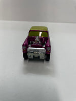 *Loose* Hot Wheels 1/64 50th Favorites ‘55 Chevy Bel Air Gasser Pink & Green