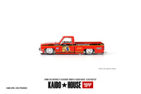 Mini GT x Kaido House 1/64 Chevrolet Silverado TAMIYA x KAIDO HOUSE "Clod Buster" Orange