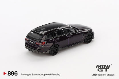 Mini GT 1/64 BMW M3 M Performance Touring Daytona Violet - MGT00896
