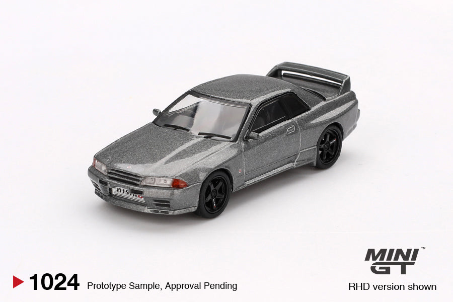 Mini GT 1/64 Nissan Skyline GT-R NISMO BNR32 CRS Version Dark Metal Gray - MGT01024