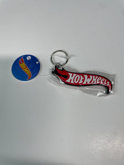 Hot Wheels Key Chain Rubber BK x RD Red - HWU69096
