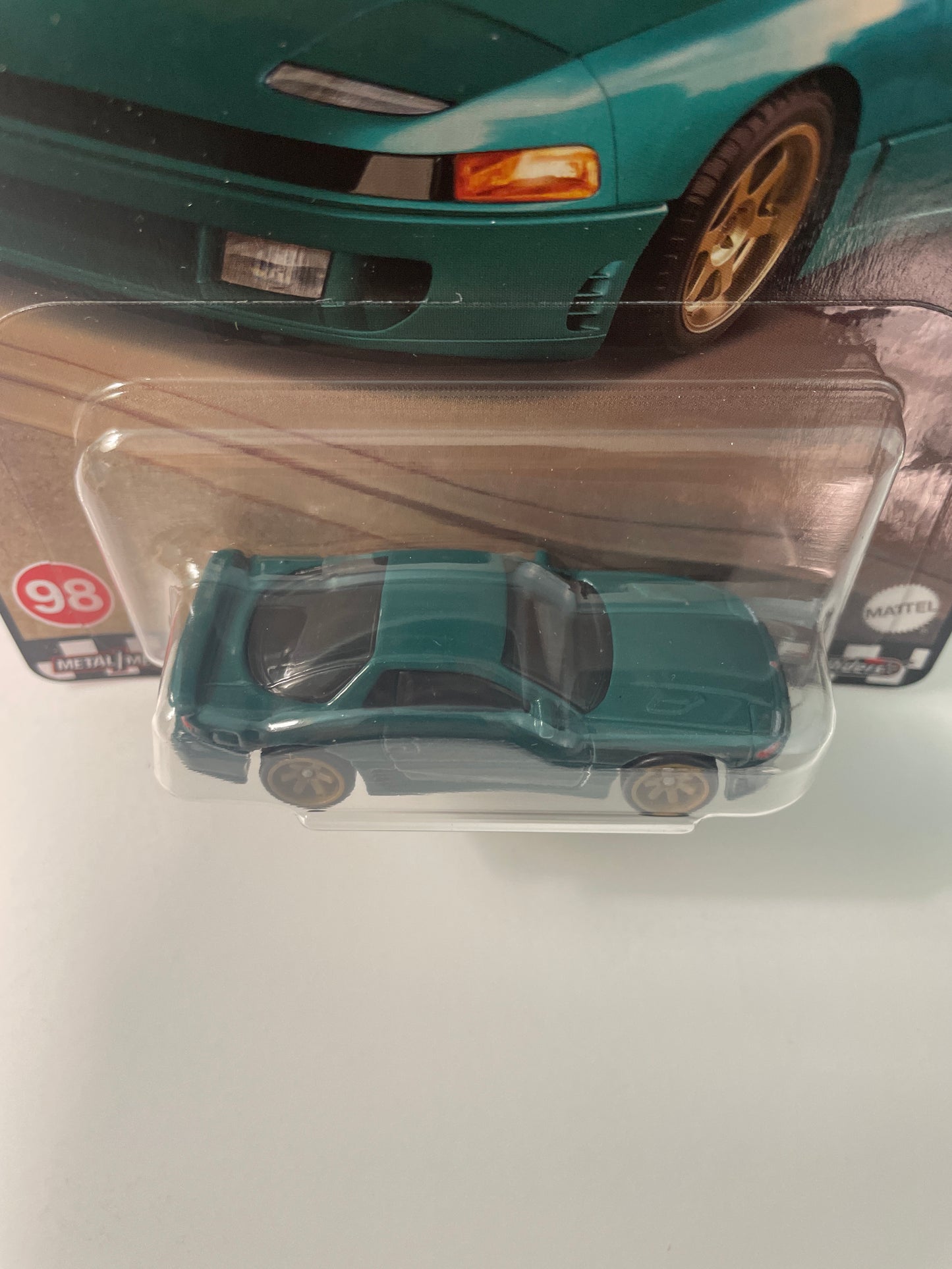 Hot Wheels 1/64 Boulevard Mix V Mitsubishi 3000GT VR-4 Green - HRT68