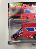 Hot Wheels 1/64 Car Culture Team Transport Euro Hauler w/ ‘94 Nissan 300 ZX GTS - Damaged Card