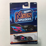 Hot Wheels 1/64 Neon Speeders SRT Viper GTS-R Black & Pink