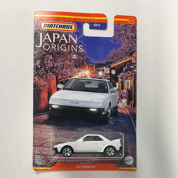 Matchbox 1/64 Japan Origins 1985 Toyota MR2 White