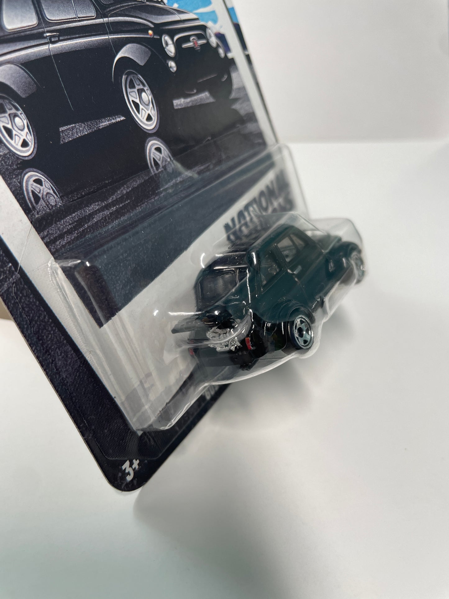 Hot Wheels 1/64 Silver Series National Icons '60s Fiat 500 D Modificado Black