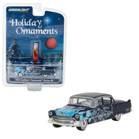 Greenlight 1/64 Holiday Ornaments 1955 Cadillac Fleetwood Series 60 Blue