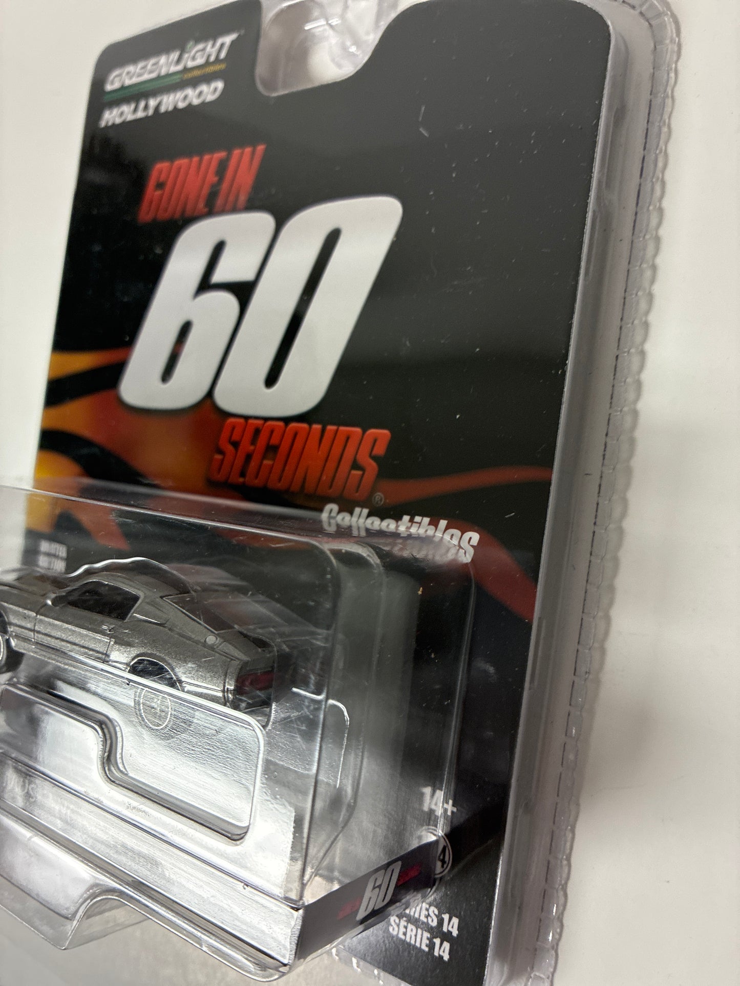 Greenlight Hollywood 1/64 Gone In 60 Seconds 1967 Ford Mustang - Eleanor Grey - 44742
