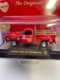 M2 Machines 1/64 Sweethearts Candies 1978 Dodge Adventurer 150 - Li’L Red Express Truck Red