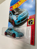 Hot Wheels 1/64 Fiat 500 #3 Blue