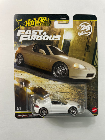 Hot Wheels 1/64 Fast & Furious Mix P 1994 Honda Del Sol White - JHW63