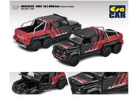 Era Car 1/64 Mercedes-Benz G63 AMG 6x6 Advan Livery Red & Black