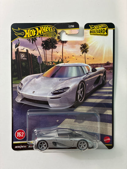 Hot Wheels 1/64 2026 Boulevard Mix H Koenigsegg CC850 Silver - JHW21