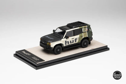 GCD 1/64 HUF Toyota Land Cruiser 250 Green & Black