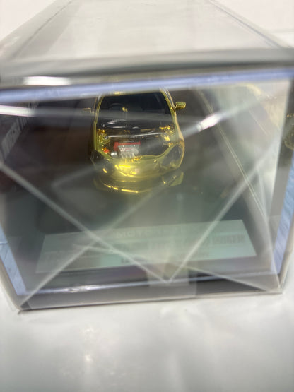 Motorhelix 1/64 2026 TDE Exclusive Event Model Honda Integra Type R (DC5) Mugen Gold Chrome - M65801DZ-ME