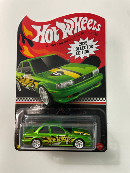 Hot Wheels 1/64 Mail In Collector Edition '91 Nissan Sentra SE-R Green - JCB43-NK910