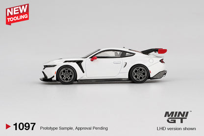 Mini GT 1/64 Ford Mustang GTD Spirit of America White - MGT01097