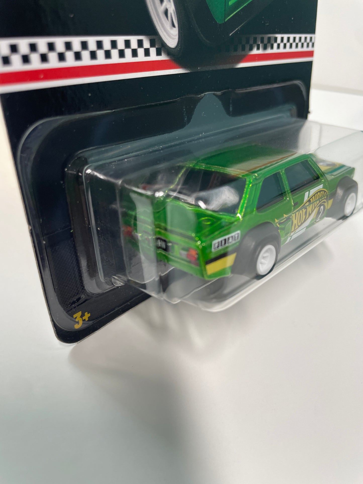 Hot Wheels 1/64 Mail In Fiat 131 Abarth Green