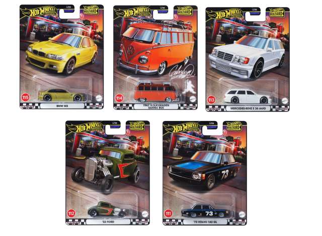 【爆売り！】 Boulevard 1/64 Wheels Hot Mix GJT68-979Z 5) of (Set Z 乗用車