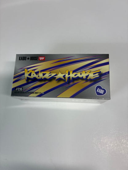 Mini GT x Kaido House 1/64 Nissan Silvia S13-R KAIDO DRIFT V1 - KHMG235