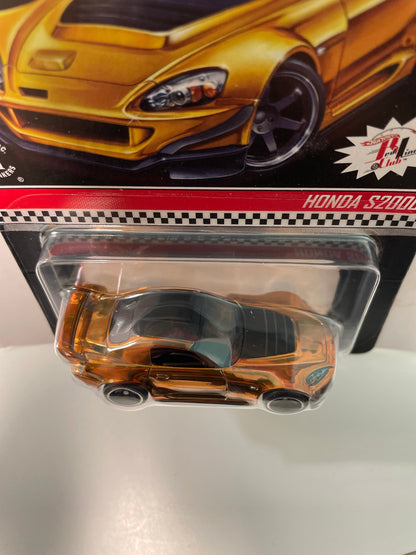 Hot Wheels 1/64 RLC Honda S2000 Orange - Damaged Card