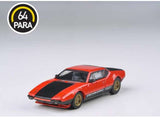 Para64 1/64 1972 De Tomaso Pantera Red/ Black Lights down