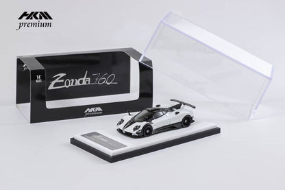 HKM 1/64 Pagani Zonda 760 White
