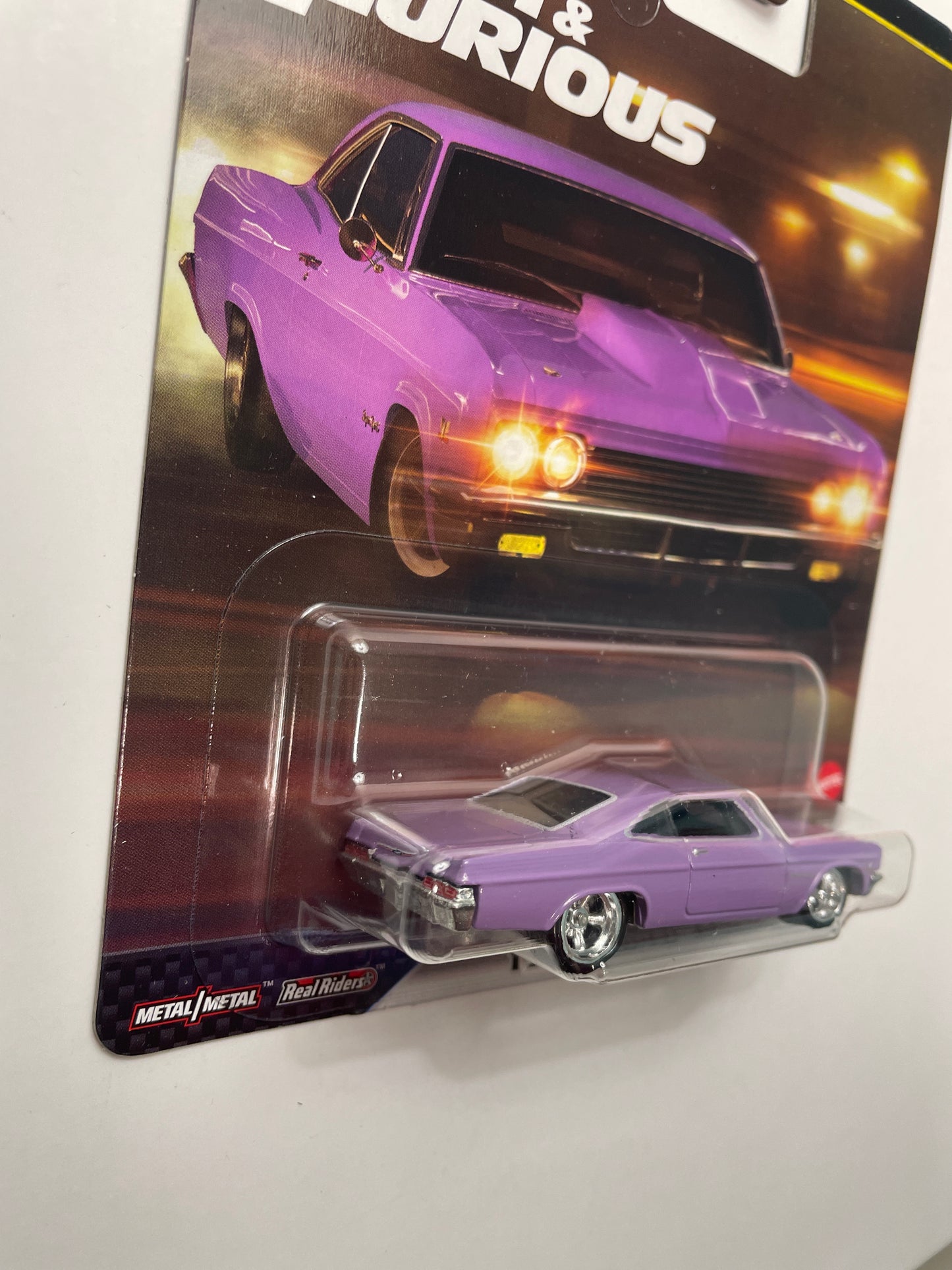 Hot Wheels 1/64 Fast & Furious Mix K 1966 Chevy Impala Purple
